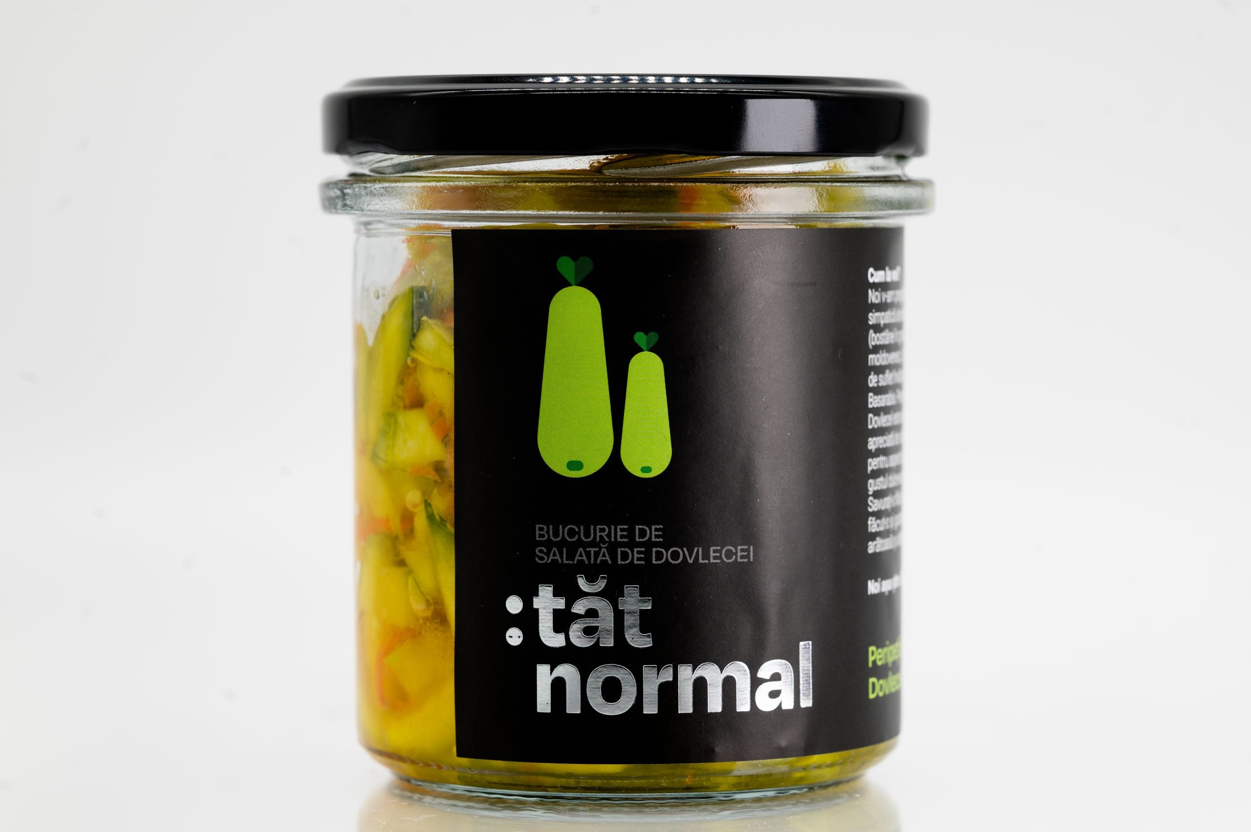 Bucurie de Salată de Dovlecei, Rețetă Tradițională cu Ardei Kapia și Morcov, Gust Dulce-Acrișor 250g